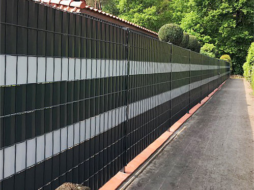 Zaun Musfeld Varkauf und Montage von Doppelstabmattenzaun
